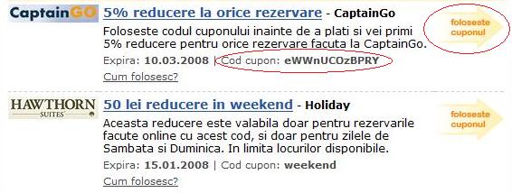 click pe Foloseste Cuponul si este redirectionat catre magazin